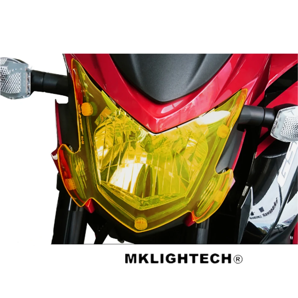 MKLIGHTECH для SUZUKI GSX S750 2017 2018 мотоциклетная акриловая Защитная крышка фар|Накладки и