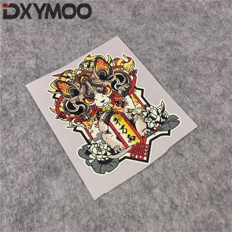 Для автомобильного стайлинга светоотражающий 3 м японский Lucky Cat Moneky богатство