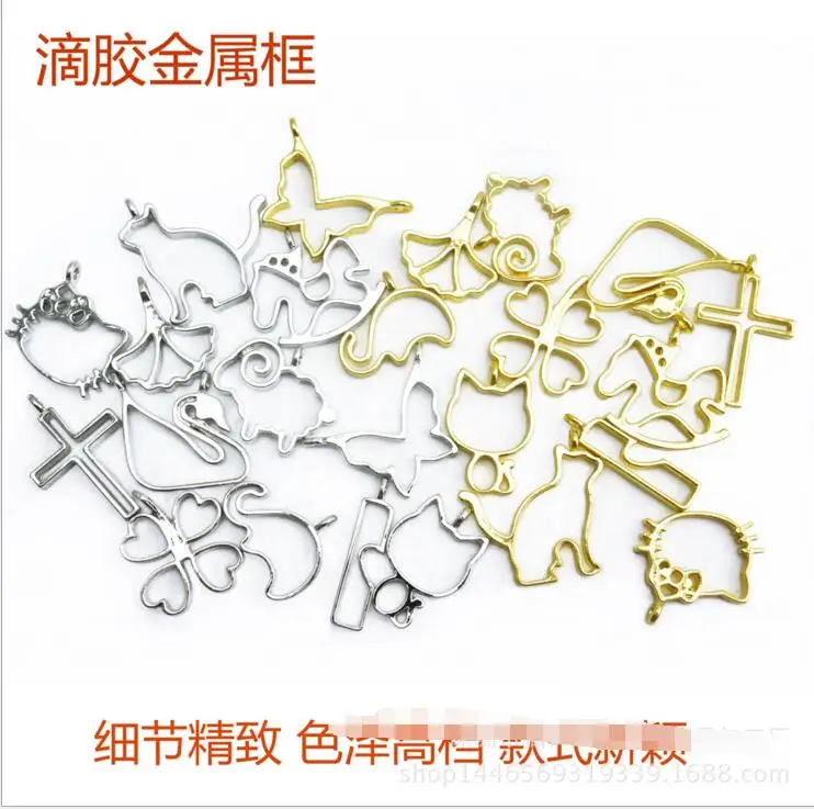 Оправа для кошек бабочек кроликов клоунов цветков вишни подвеска под золото