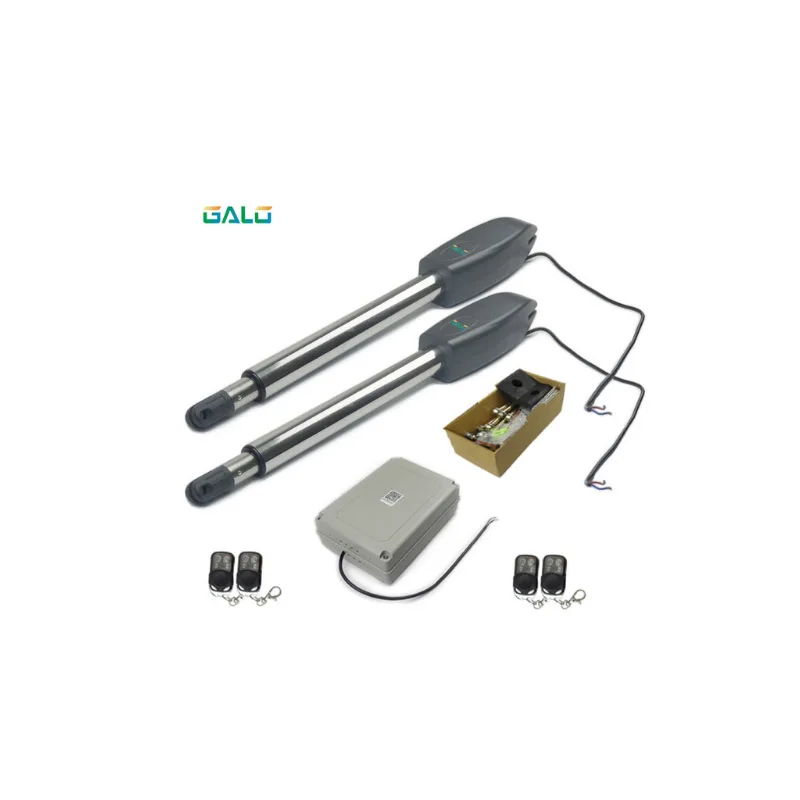 kit 4 GALO high-end управление PKMC02 сверхмощный авто двойное автоматическое открывание дверей комплект для распашных ворот до 20 футов - Цвет: kit 4