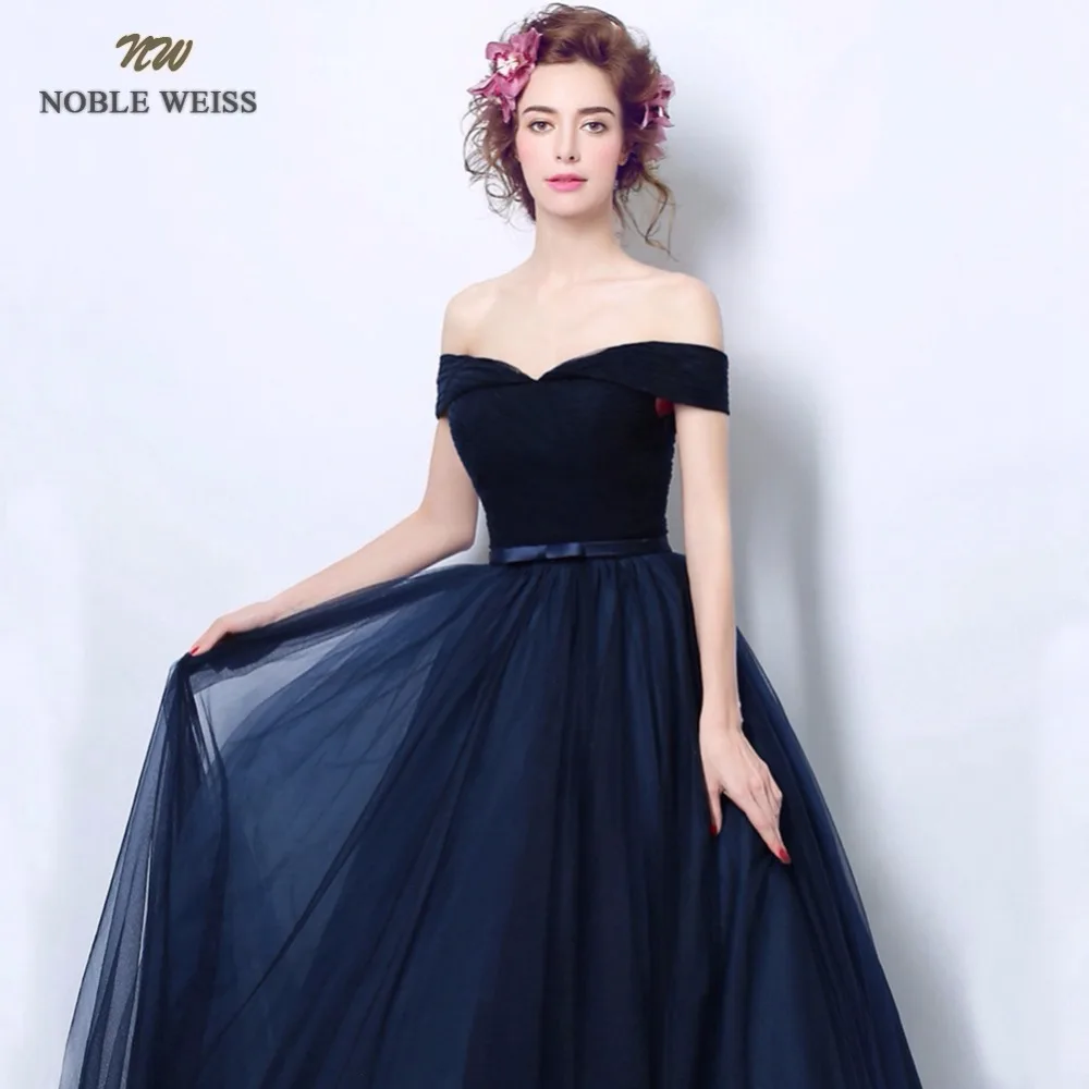 NOBLE WEISS Robe De Soiree/вечернее платье трапециевидной формы в пол с v образным вырезом