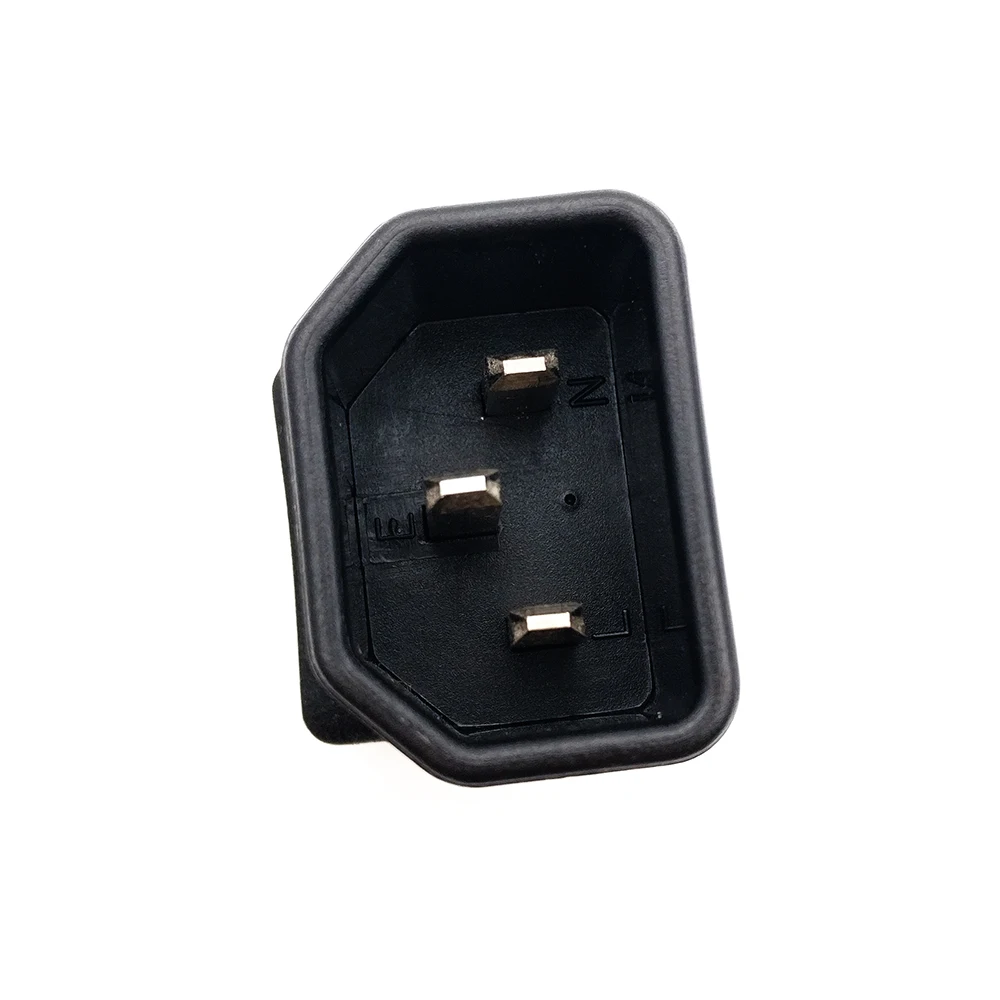 1 упаковка адаптер питания переменного тока 5 15R IEC320 C14 в США 15R|3pin plug|nema 5-15rnema c14 |
