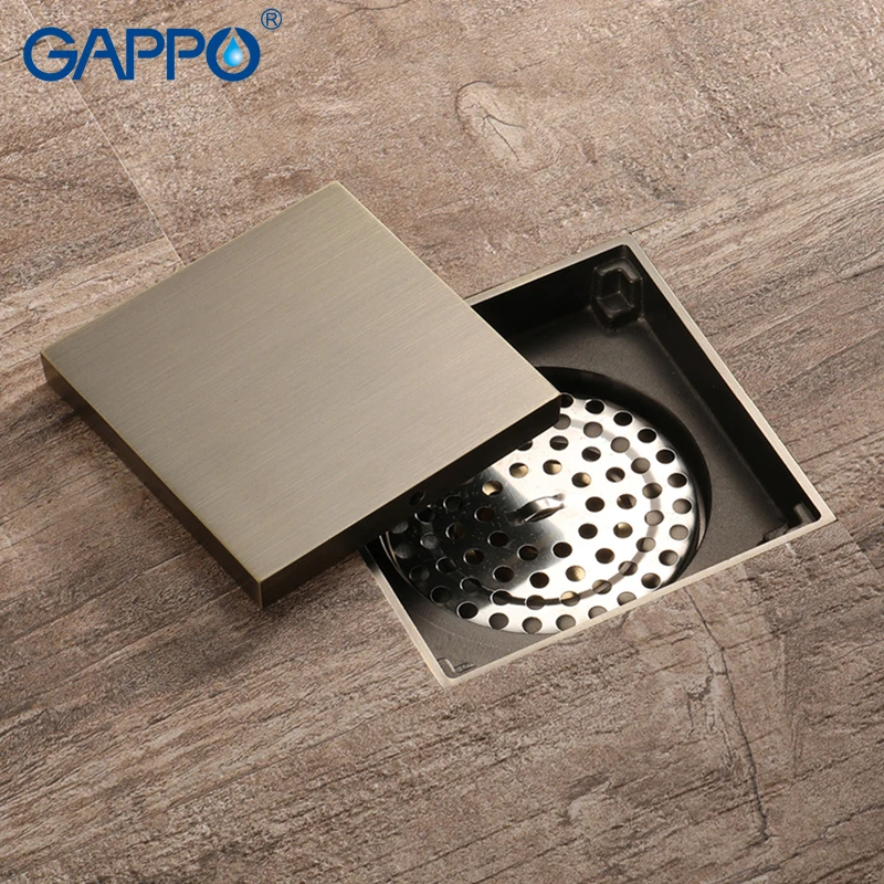 

GAPPO drains bathroom drain strainer anti-odor floor drain Shower Waste Drain Bathroom Toilet Floor cover