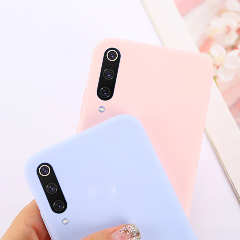 Матовый Мягкий силиконовый чехол из ТПУ для телефона Xiaomi Mi 9 8 SE A1 A2 Lite Play Redmi 6A Note 7 6