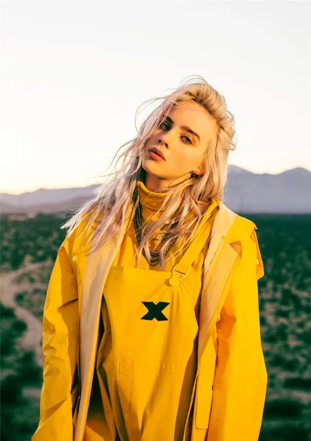 Nordic LXR2407-07 Модульная Картина на холсте с Hd печатью для украшения дома Billie Eilish, настенные картины, современный плакат в скандинавском стиле для гостиной - Цвет: Nordic LXR2407-07