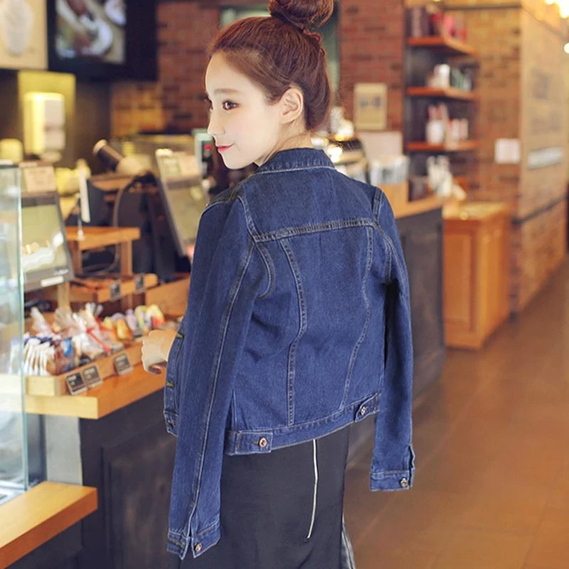 Женские повседневные джинсы Demin прочные кардиганы облегающие винтажная верхняя