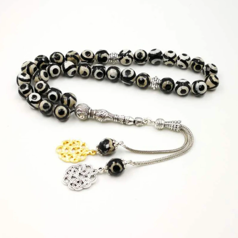 Мусульманские Агаты sulaimani tasbih камень индивидуальный Розарий мусульманский