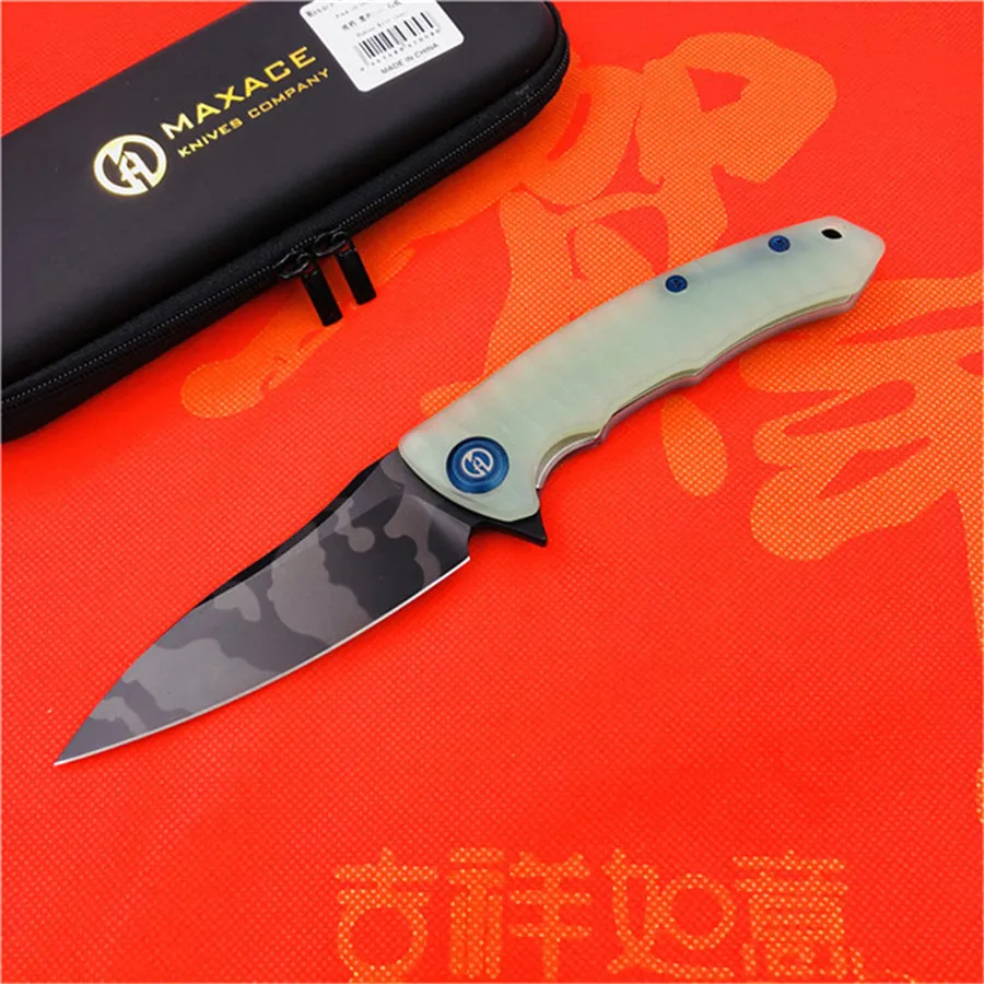 MAXACE Raven- K складной нож G10 Ручка Bailu K110 стальной складной нож s Открытый Кемпинг рыболовные инструменты