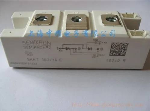 

Free shipping 100% guarantee the new original SCR module SKKT162/16E