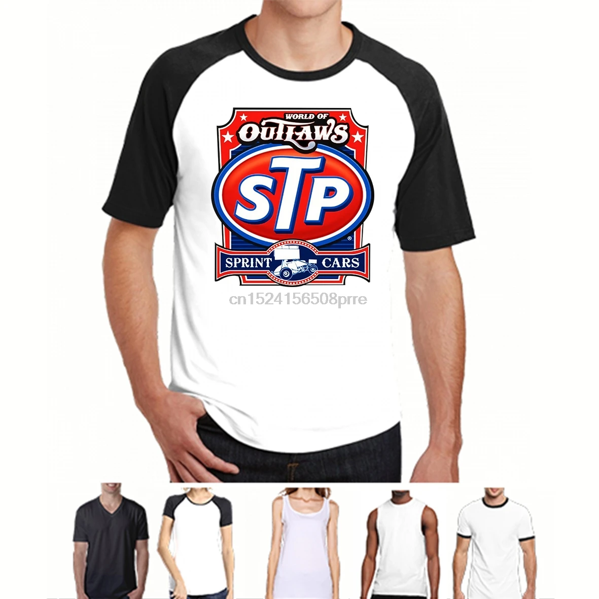 Забавная Мужская футболка белые футболки черная Stp Oil Sprint Cars Nhra (2) | одежда
