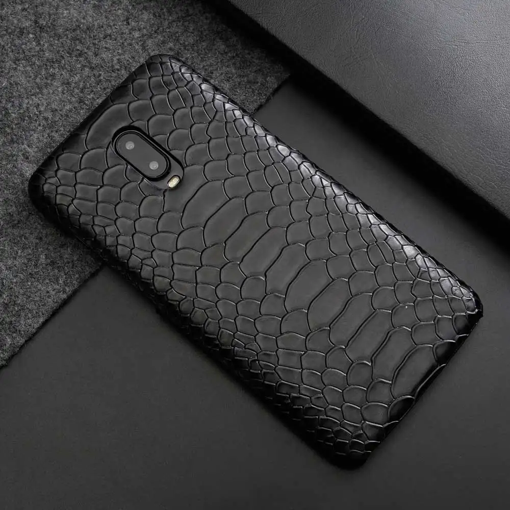 Чехол для телефона Boucho oneplus 6 T 1 + six one plus Роскошный Матовый чехол из змеиной кожи