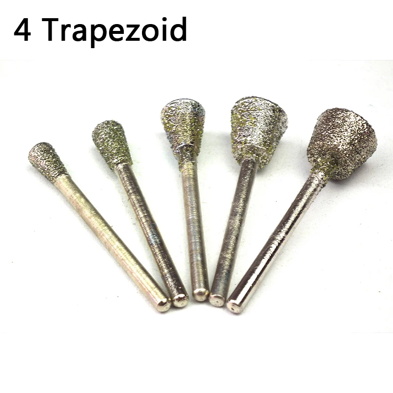 Набор боров dremel с круглой алмазной шлифовальной головкой 6 шт. аксессуары для