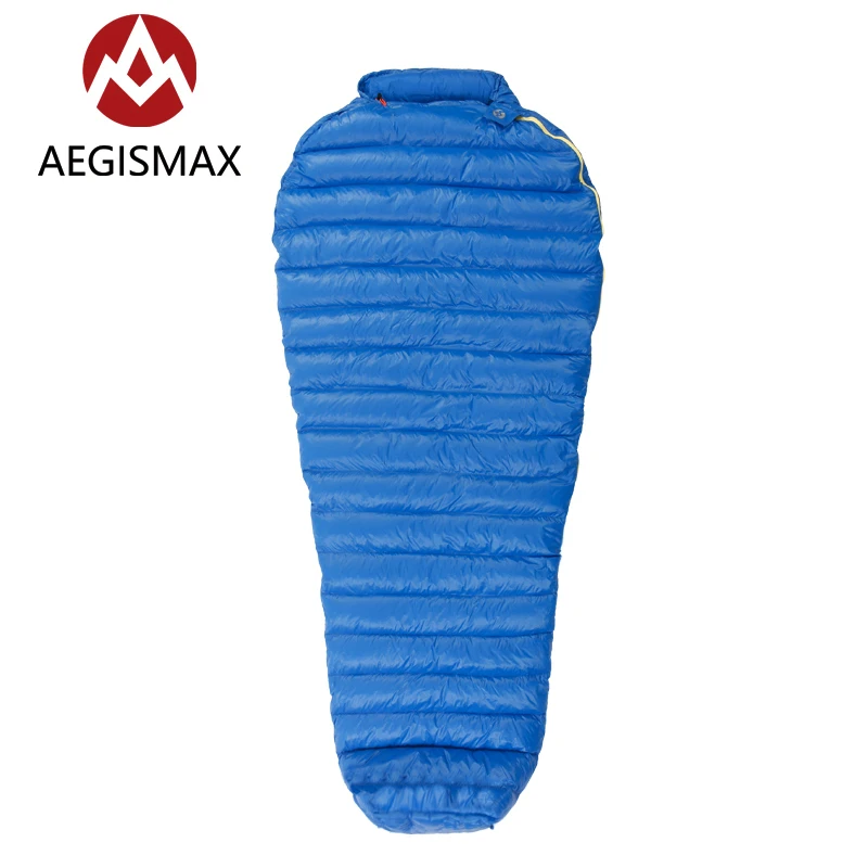 Уличный сверхлегкий спальный мешок AEGISMAX M2 95% белый гусиный пух|Спальные мешки| |