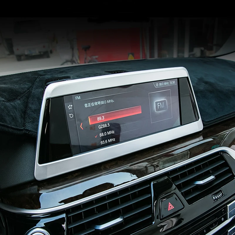 Автомобильная внутренняя консоль приборной панели gps навигация NBT экран рамка