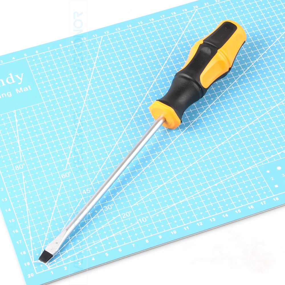 Магнитные прорези отвертка с плоской головкой 1 2 х6 5 х150 мм|flat head screwdriver|head screwdriverflat