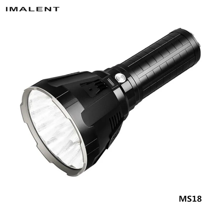 Imalent MS18 зарядка oled дисплей поиск рекия фонарик 21700 восемь выход Cree XHP70 1350 м шок