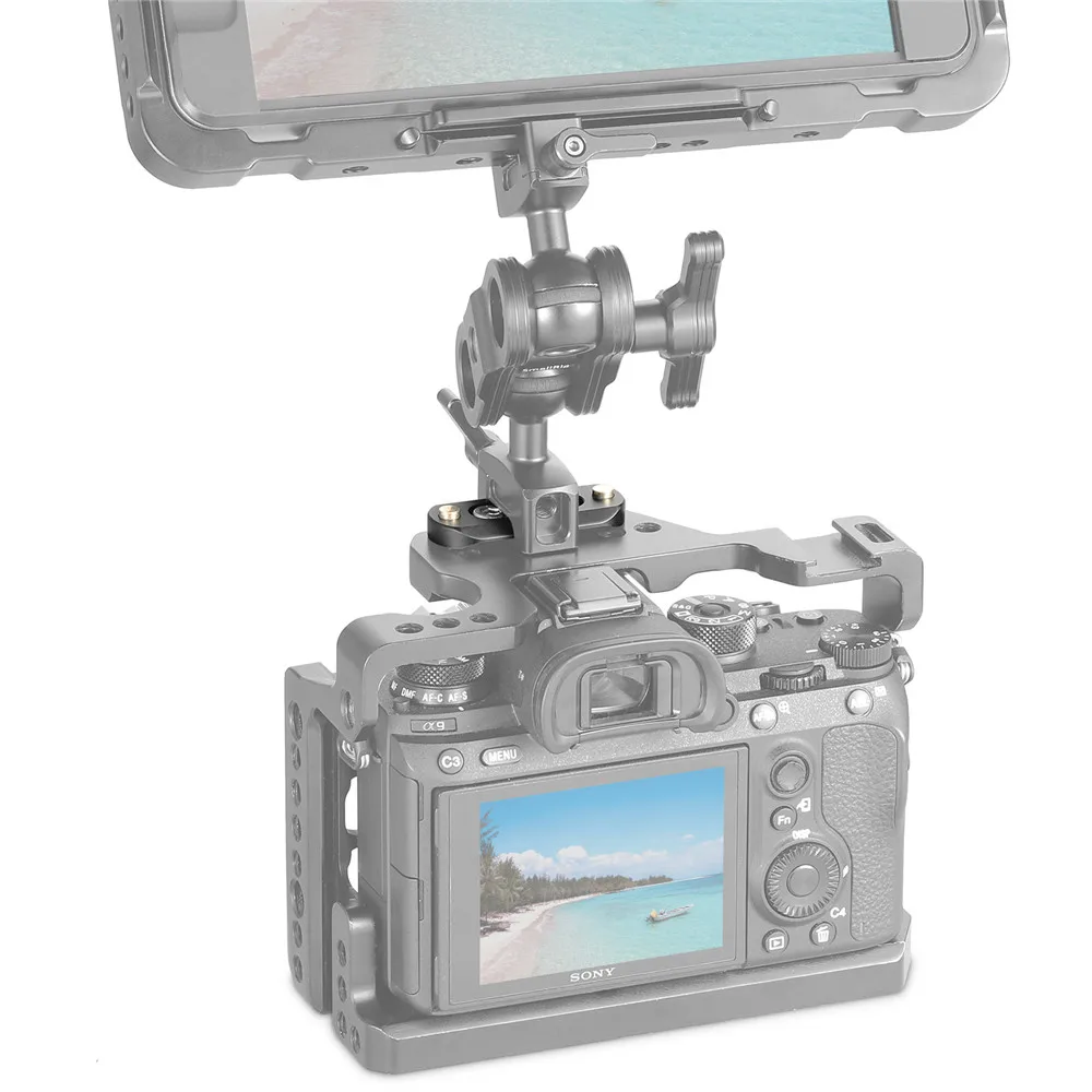 SmallRig мини быстросъемный НАТО рельс (48 мм) длинный для камеры клетка ручной