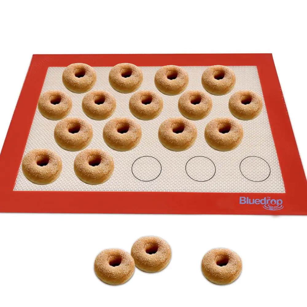 Силиконовые вкладыши для выпечки Bluedrop подкладка печенья в пищевой печи простыни