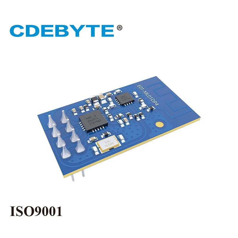 E01 ML01DP4 большой радиус действия SPI nRF24L01P 2 4 ГГц 100 мВт PCB антенна IoT uhf беспроводной