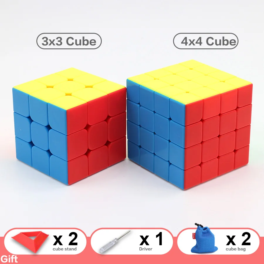 Волшебная Скорость кубик 3х3х3, 2x2x2 4x4x4 5x5x5, 6x6x6 7x7x7 Cubo Magico, 2x2/oneplus 3/OnePlus x 3 4x4 5x5 6x6 7x7 Головоломка Куб Meilong игрушка малыш подарки - Цвет: 3-4