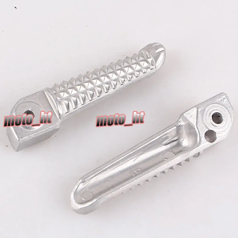 Задняя Подножка для мотоцикла GZYF Yamaha YZF R1 2002 2012 & R6 2003 2011 серебристый|rear footpegs|rear