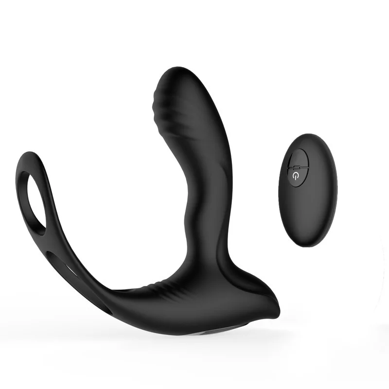 Анальный вибрирующий массажер простаты DLX для мужчин анальная пробка геев