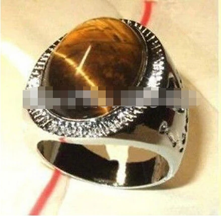 Бесплатная доставка 0030 красивое мужское кольцо Тибетский тигровый глаз Размер: 9