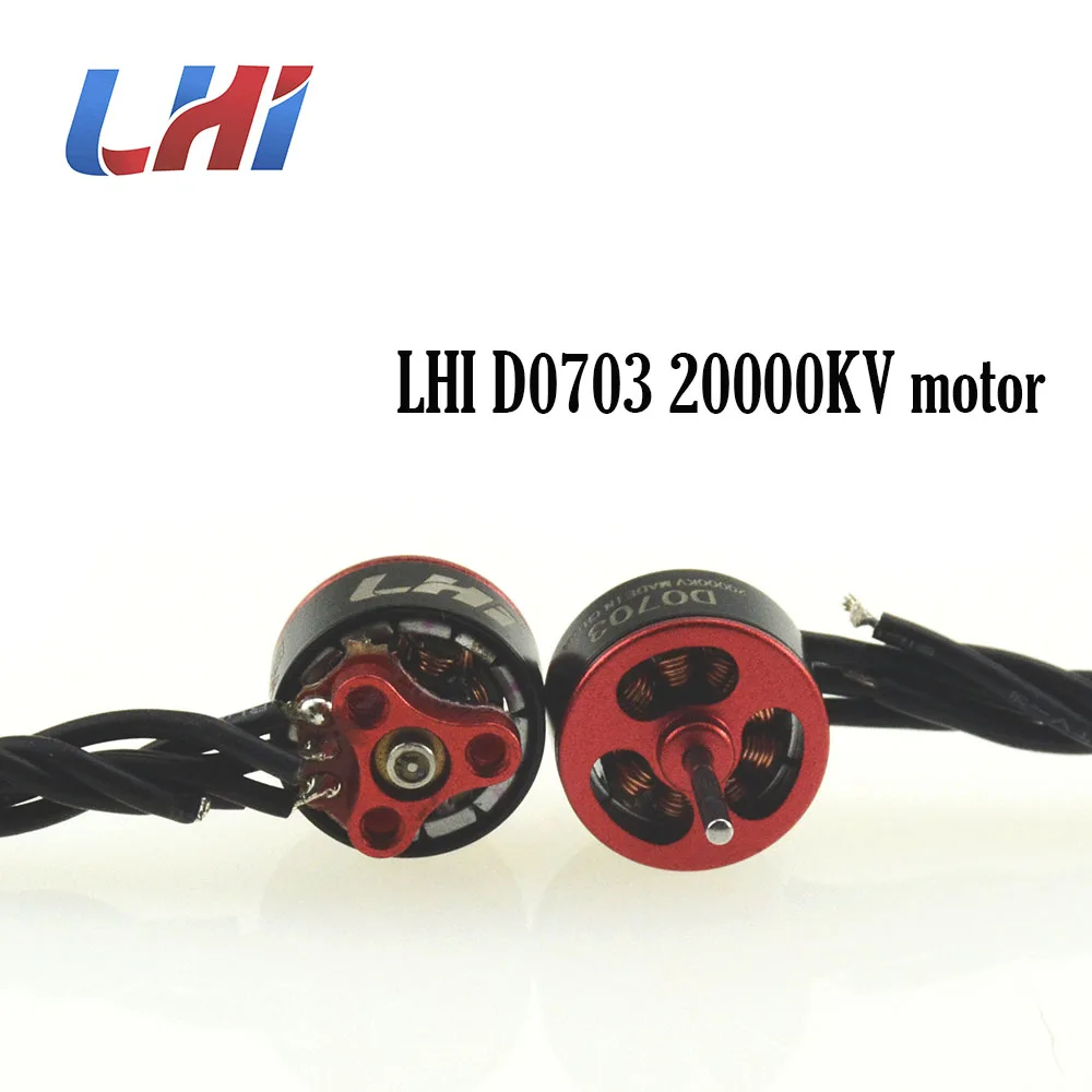 LHI 0703 20000KV бесщеточный двигатель микро двигатели outrunner для моторов rc Мини селфи