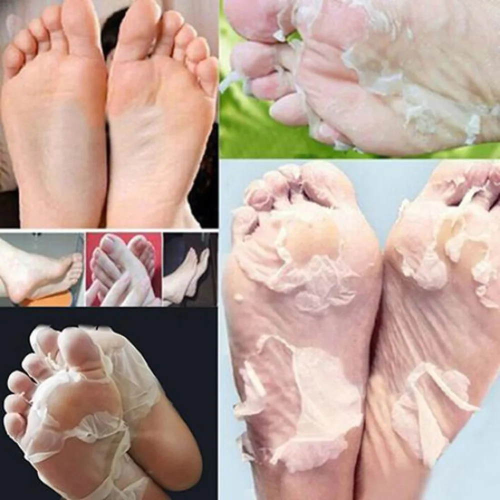 1 пара/мешок Очищающая маска для ног смягчающая кожу пилинг отшелушивающий пирог