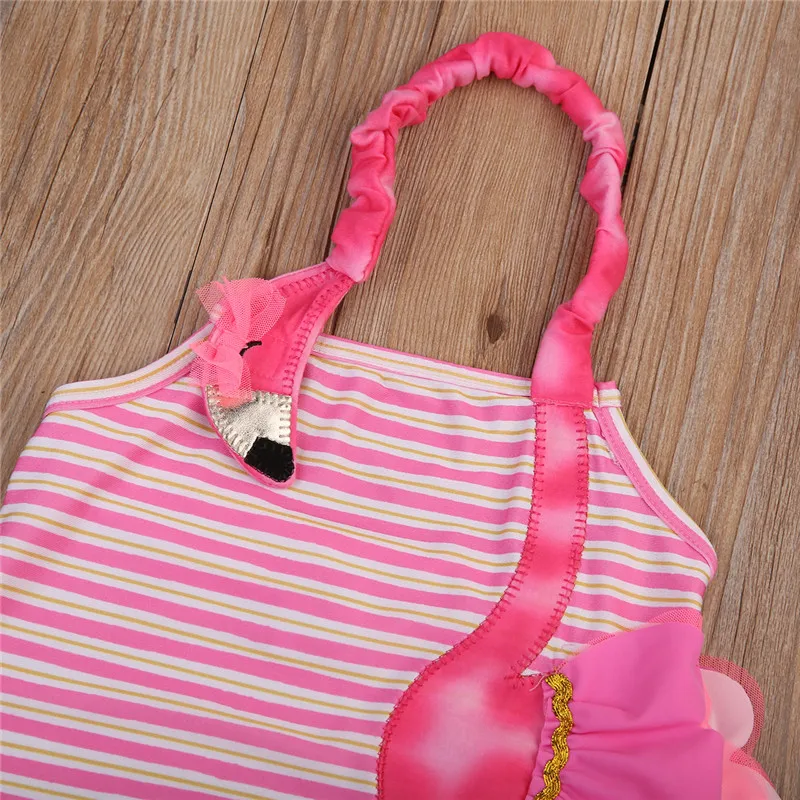 Восхитительный детский купальник 2018 летний без рукавов с подтяжками Модный