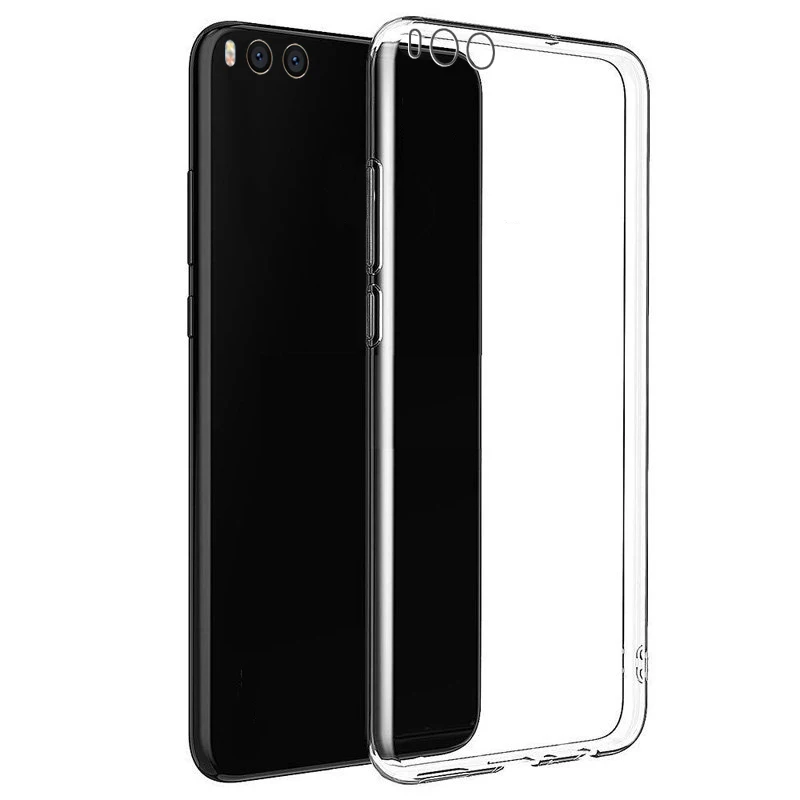Прозрачный мягкий чехол для Xiaomi Mi NOTE3 Ультратонкий силиконовый