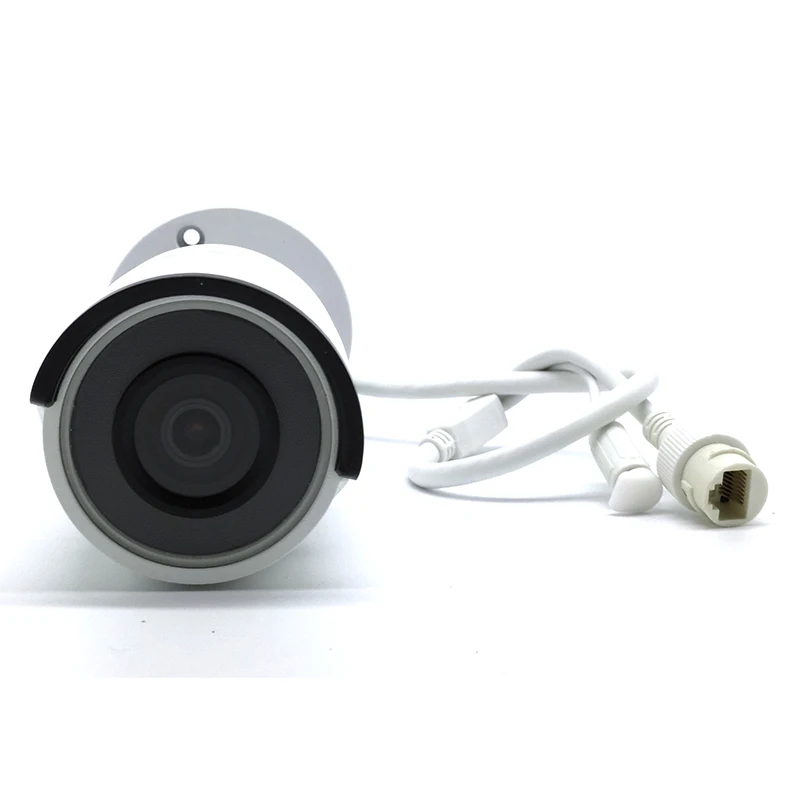 Hikvision DS 2CD2043G0 I 4 МП IR30m цилиндрическая сетевая камера POE H.265 слот для SD карты IP67