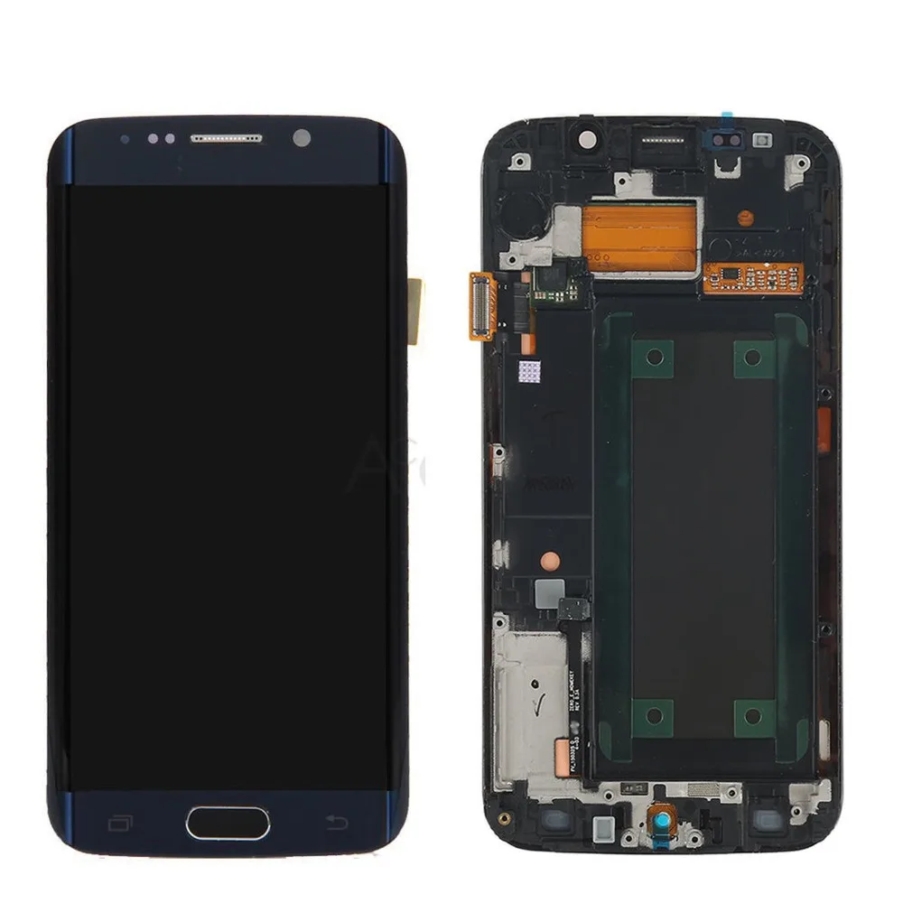 ЖК-дисплей 5 1 ''Super AMOLED для SAMSUNG Galaxy s6 edge G925 G925I G925F сенсорный экран с