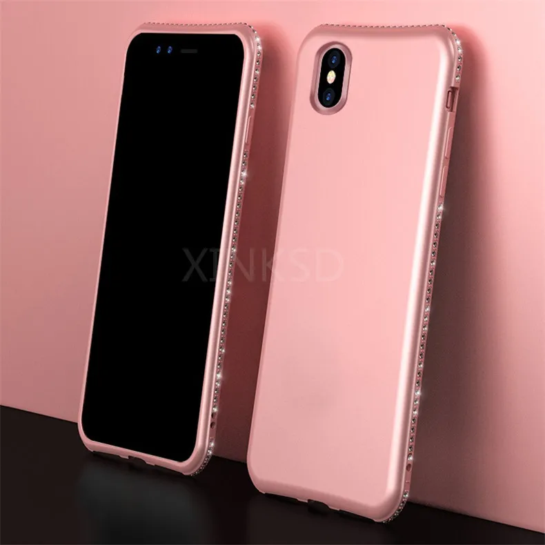 Чехол для samsung galaxy A8 A6 S8 S9 плюс A7 S7 край J5 J7 Prime A5 A3 J3 J5 J7 чехол мягкий чехол-накладка с блестящими кристаллами
