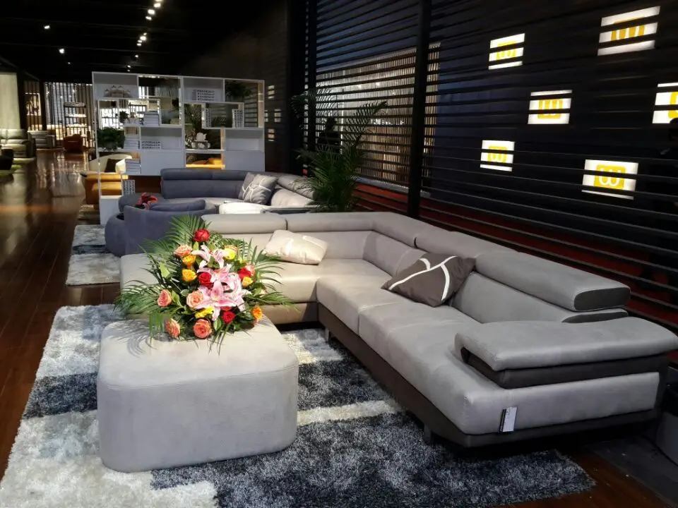 Топ продаж оптовая продажа гостиной Европейский стиль секционный диван 1332 |