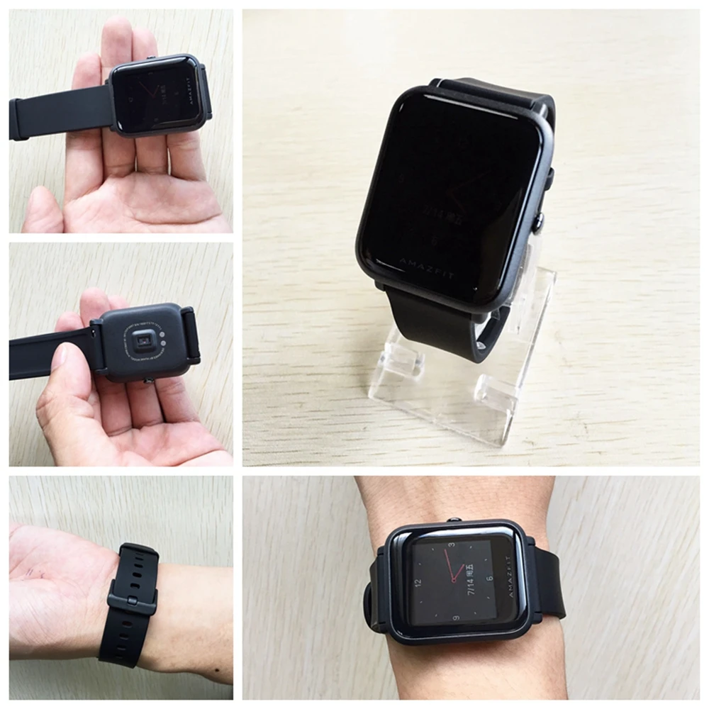 1 год гарантии глобальная версия Huami Amazfit Bip умные часы GPS Smartwatch IP68 HR 45 дней в режиме