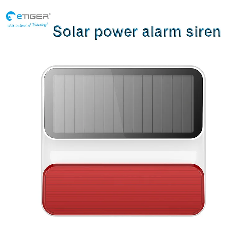Система сигнализации с солнечной вспышкой gsm SMS RFID тремя функциями