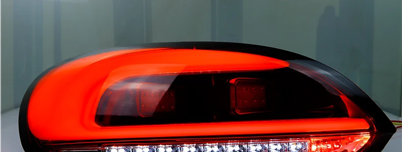 Задние фонари автомобиля для VW Scirocco задний фонарь задний багажная лампа крышка drl+ сигнала+ тормоз+ обратная задняя подсветка