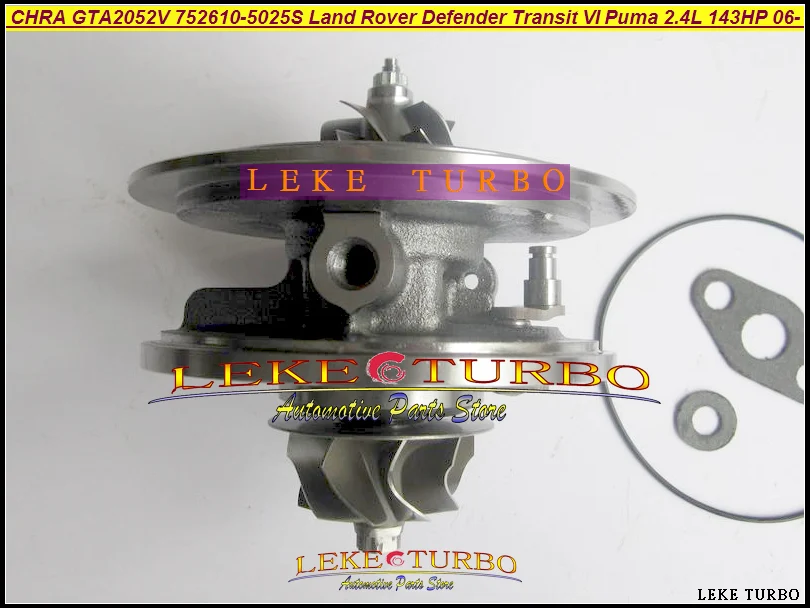 Турбо картридж CHRA Core GT2052 752610 5032S 5009S для Ford Transit 6 Land Rover Defender DuraTorq V348 2.4L|core|core 2 |