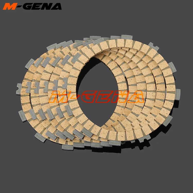 

Motorcycle Clutch Friction Plates Disc Set 6pcs For KAWASAKI ZXR400 KLR250 VN250
