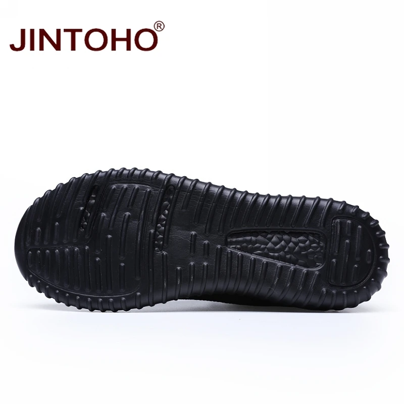 Кроссовки JINTOHO мужские без шнуровки повседневные брендовые лоферы дешевые