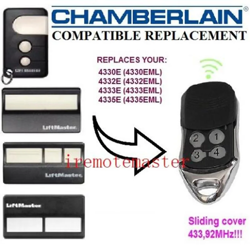 1 шт. Chamberlain Liftmaster 4335E 4330E 4332E совместимый пульт гаражный нож очень|Пульты ДУ| |