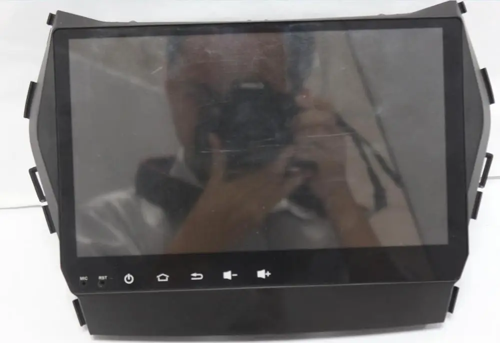 Автомагнитола 2 ГБ + 32 Android 10 4G мультимедийный плеер навигация GPS 2din для Hyundai ix45 Santa Fe