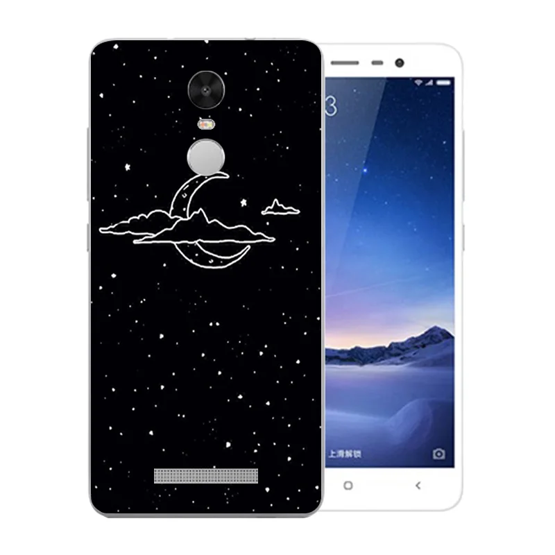 Чехол для телефона Xiaomi Redmi S2 4X 5A Note Prime 5 Pro 3 мягкий силиконовый чехол с узором 4I 4C Mi