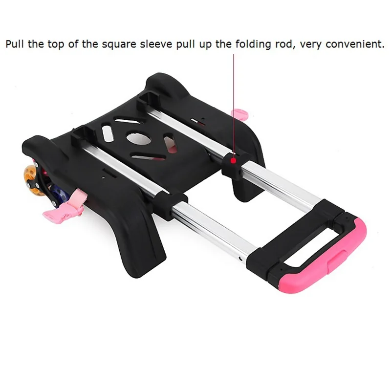 3 Wheel Fold Pull Rod Bracket Roll Cart Trolley School Bags Easy Climb the Stairs Mochila Infantil Rodinha Mochilas School Kids