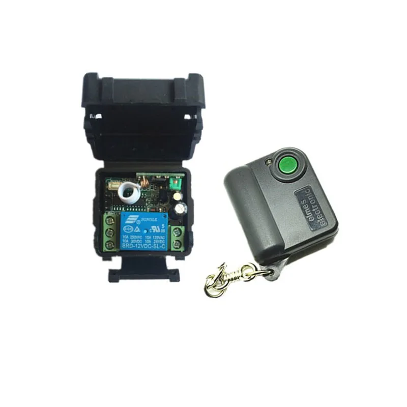 Мини беспроводной РЧ пульт дистанционного управления выключатель света 10A реле