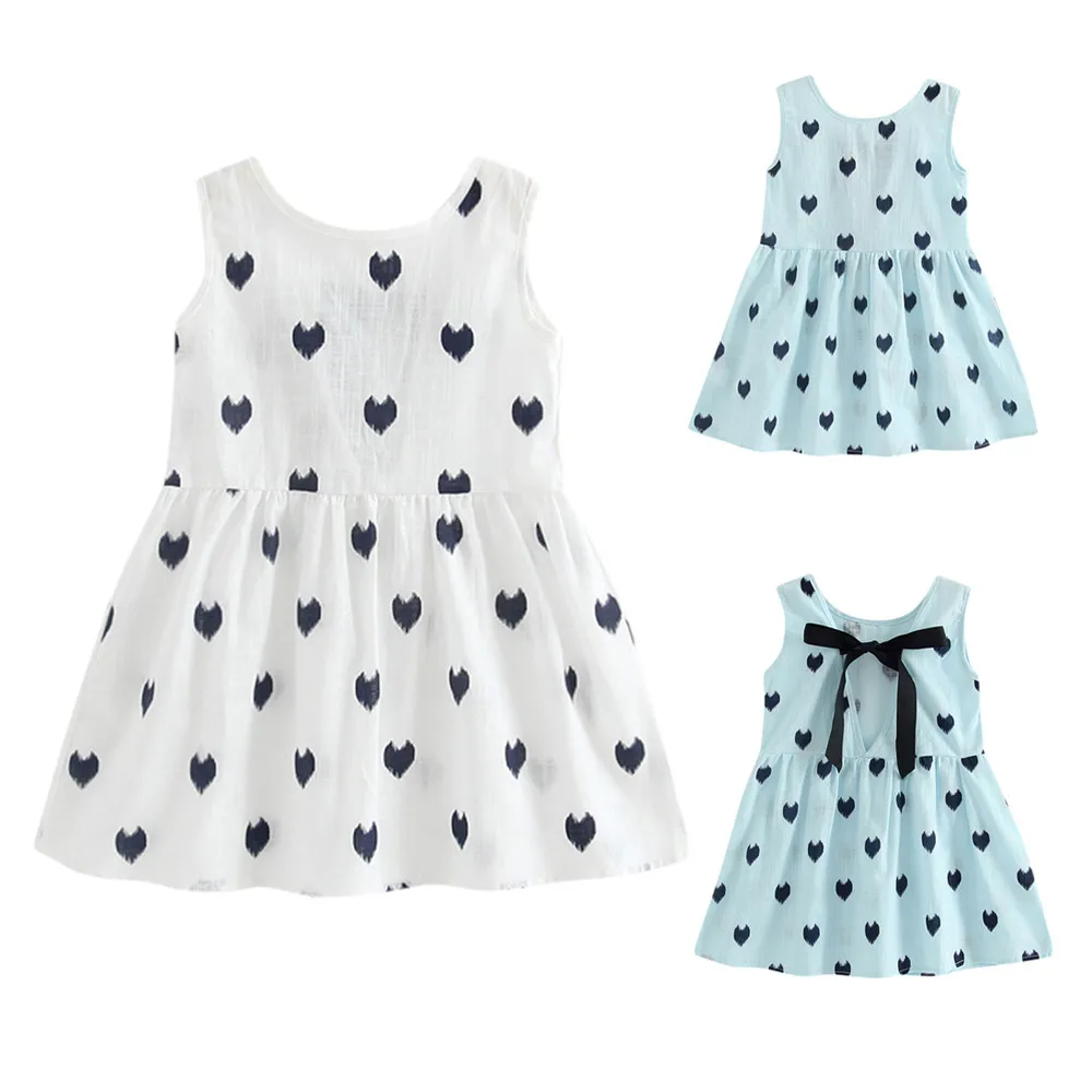 Летние платья принцессы для маленьких девочек вечерние без рукавов свадьбы