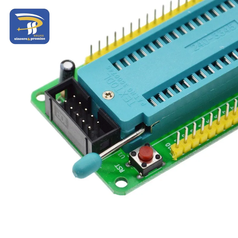 51 avr mcu минимальная системная плата макетная обучающая stc микроконтроллер