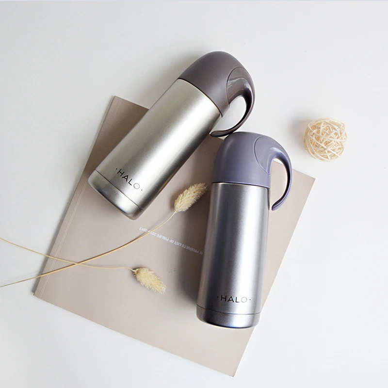 Портативный термос из нержавеющей стали 350 мл с ручкой|thermos bottle|steel vacuum flaskvacuum flask |