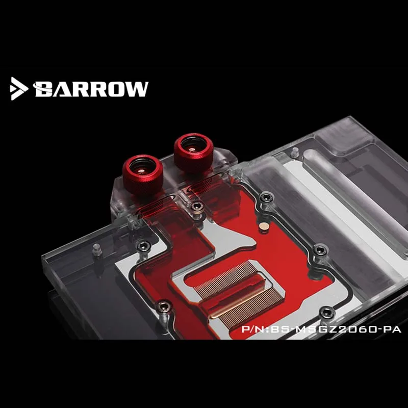 Водяной блок Barrow GPU для MSI RTX 2070 Ventus 8G/RTX 2060 Gaming Z Ventus 6G с полным покрытием Видеокарта кулер для воды